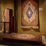 ダラコレクション　ペルシャ絨毯　展示風景